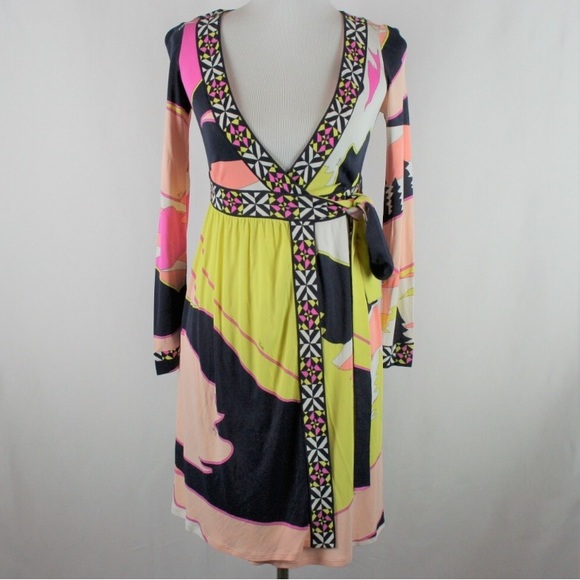 emilio pucci wrap dress
